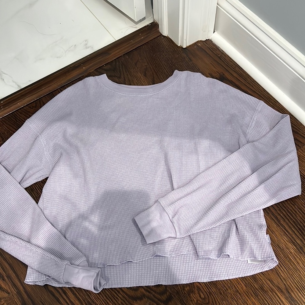 Aritzia TNA Waffle Long Sleeve
